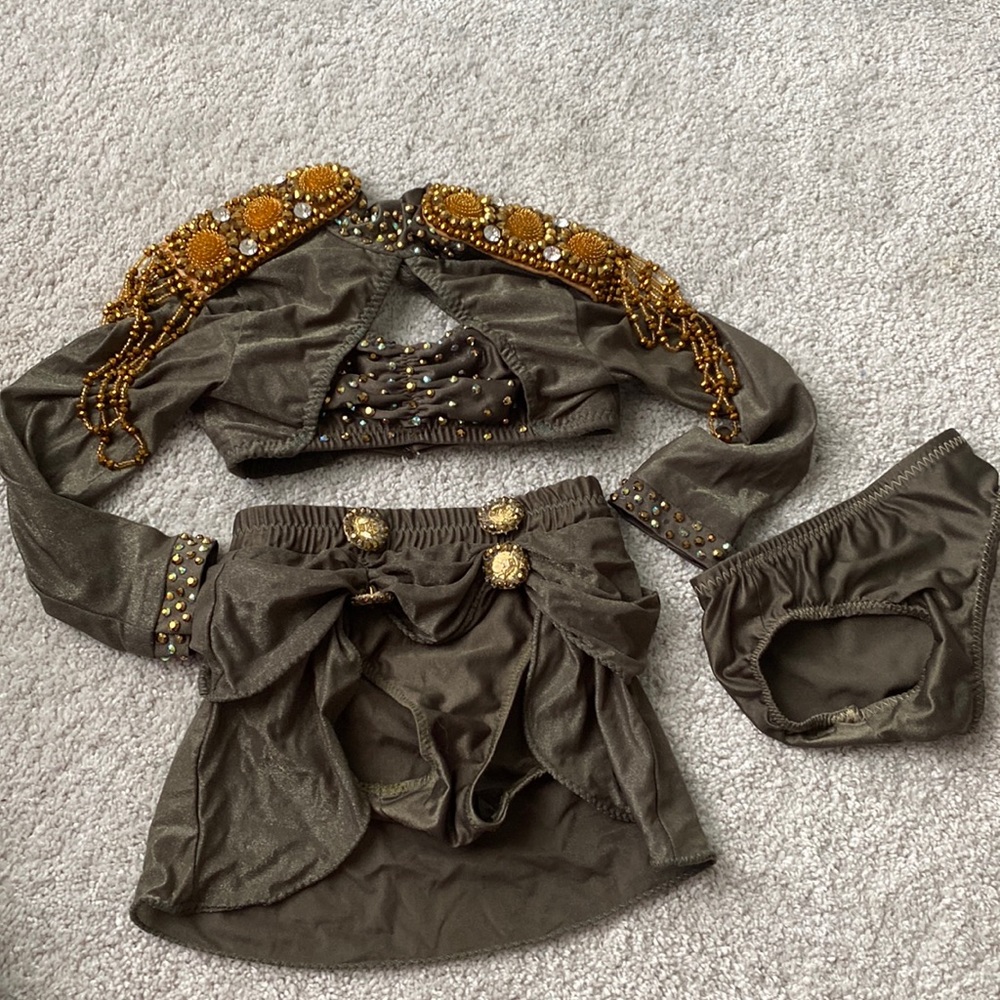 Custom made soldier dance costume